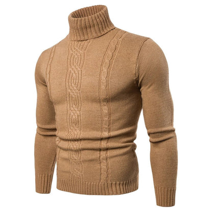 Jerséis Hombre Cuello Alto Acogedor - Vestiria