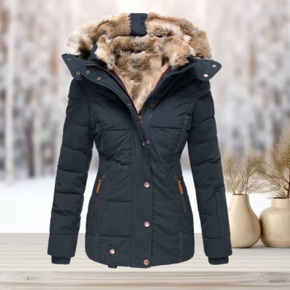 Chaqueta Mujer Invierno Peluche Abribuenos