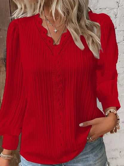 Blusa Mujer Elegante Estilo Clásico