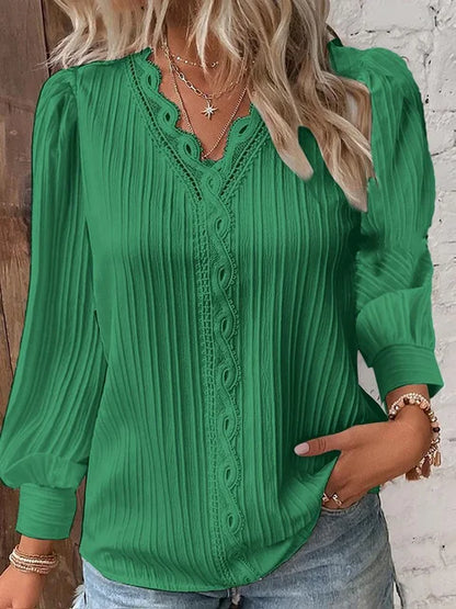 Blusa Mujer Elegante Estilo Clásico