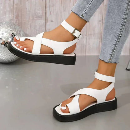 Sandalias Mujer Piel Natural Elegantes