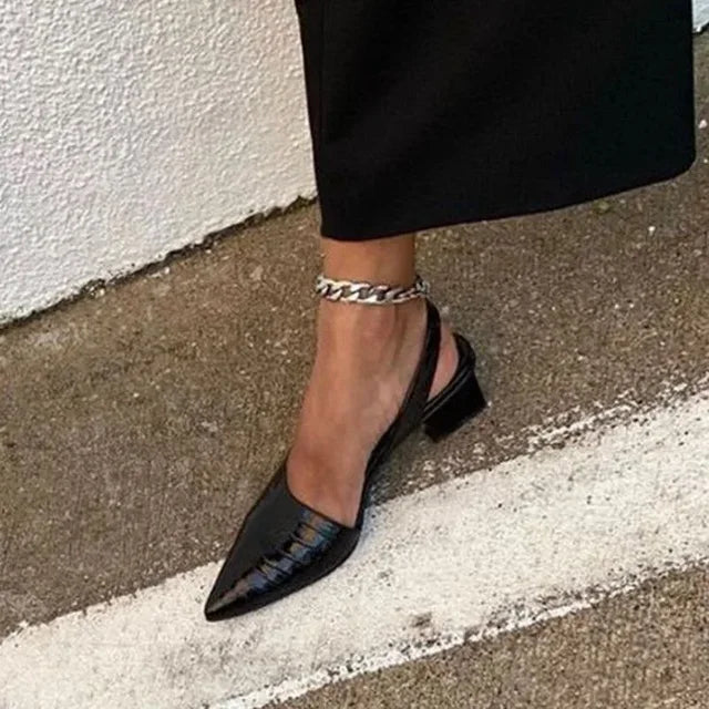 Zapatos Mujer Primavera Tacón Alto Elegante