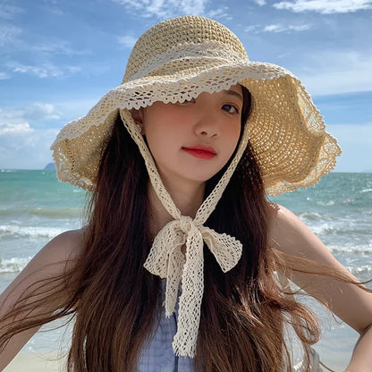 Sombreros de playa de ala grande