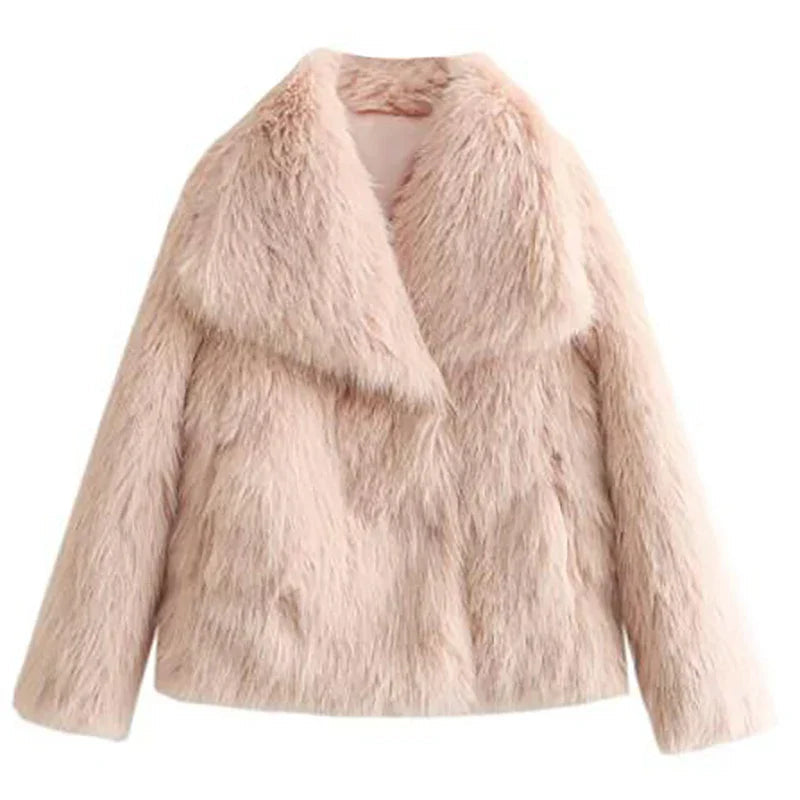 Chaqueta Invierno Mujer Abrio Forro Acogedor