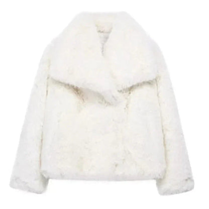 Chaqueta Invierno Mujer Abrio Forro Acogedor - Vestiria