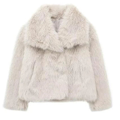 Chaqueta Invierno Mujer Abrio Forro Acogedor