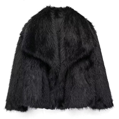 Chaqueta Invierno Mujer Abrio Forro Acogedor