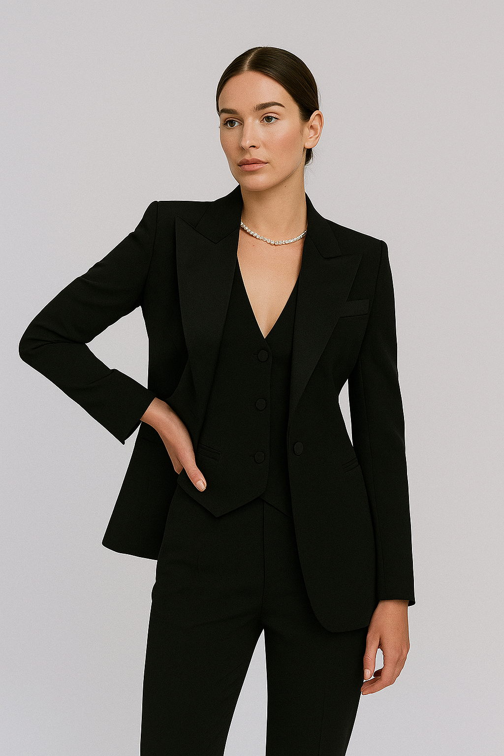 Traje mujer primavera dos piezas elegante - Vestiria