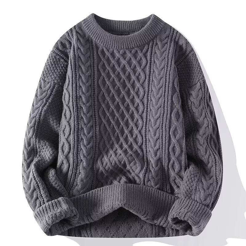 Jersey Punto Grueso Cálido Mujer Invierno