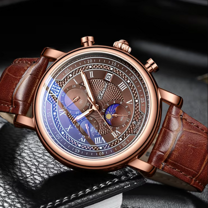 Reloj de Hombre Clásico Piel Genuine
