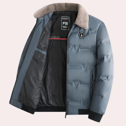 Chaqueta Acolchada Hombre Abrigo Cálido