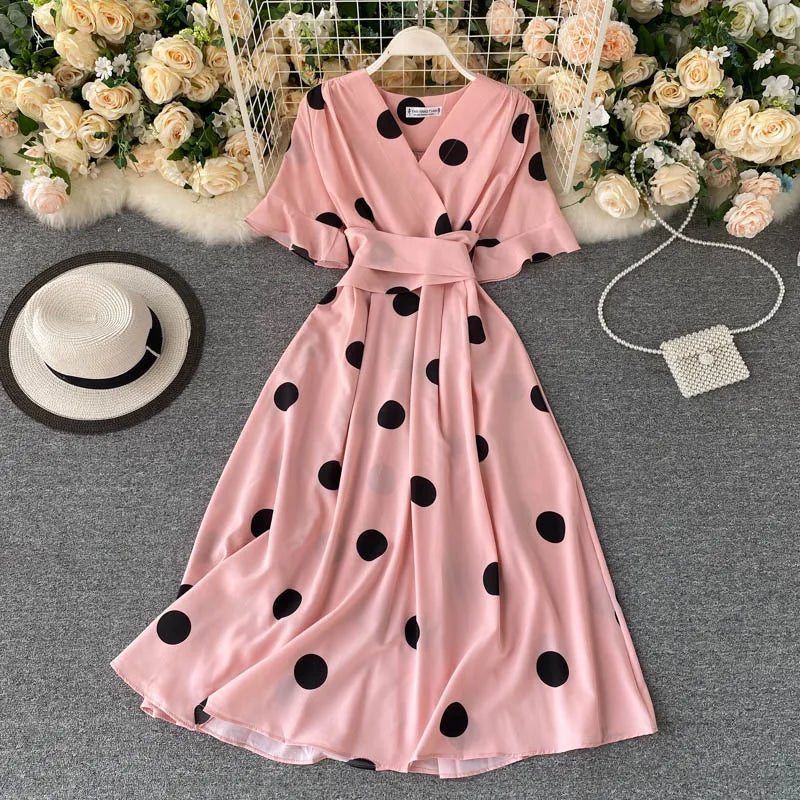 Vestido de Flores Estampado Feminino - Vestiria