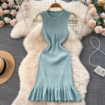 Minifalda de Volantes Mujer Floral
