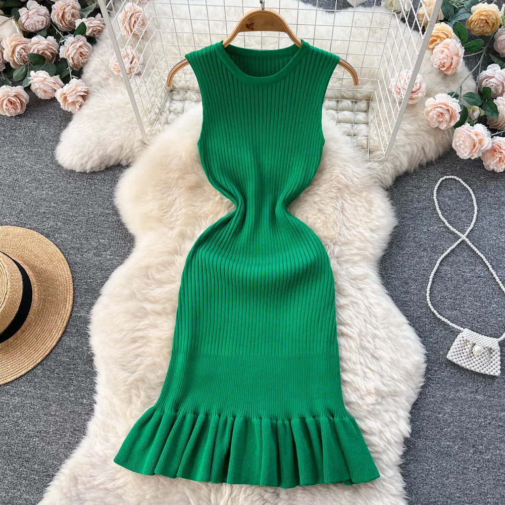 Minifalda de Volantes Mujer Floral