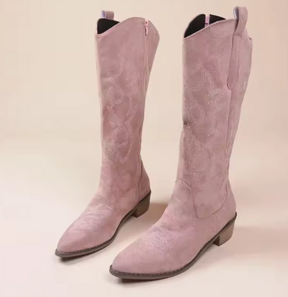 Botas Vaqueras Cuero Alto