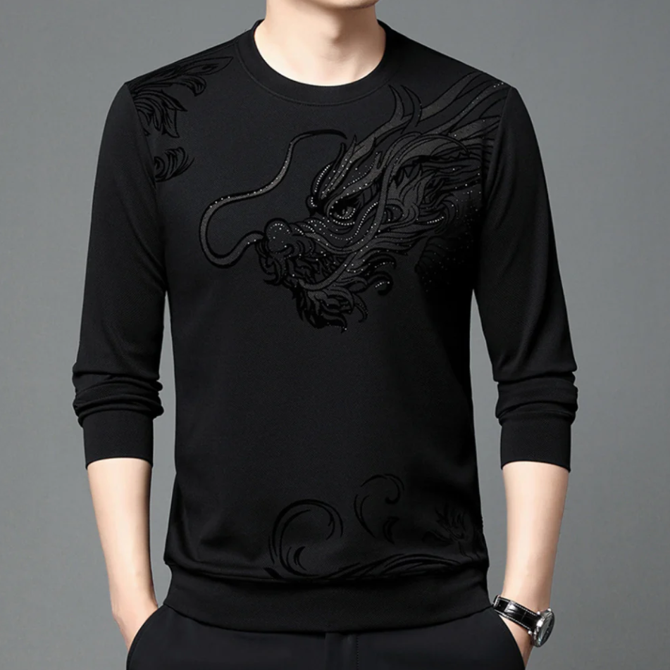 Sudadera Hombre Cuello Redondo Cálida
