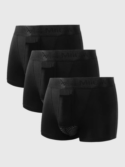 Calzoncillos Bóxer Hombre Algodón Suaves - Pack 3 Unidades