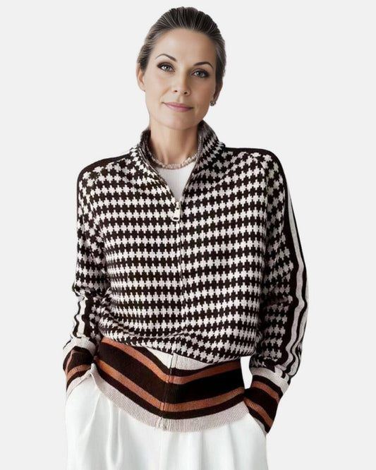 Blusa Deportiva con Cremallera Mujer - Vestiria