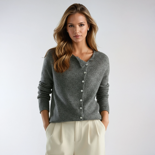 Cárdigan Mujer Botones Suave y Elegante - Vestiria
