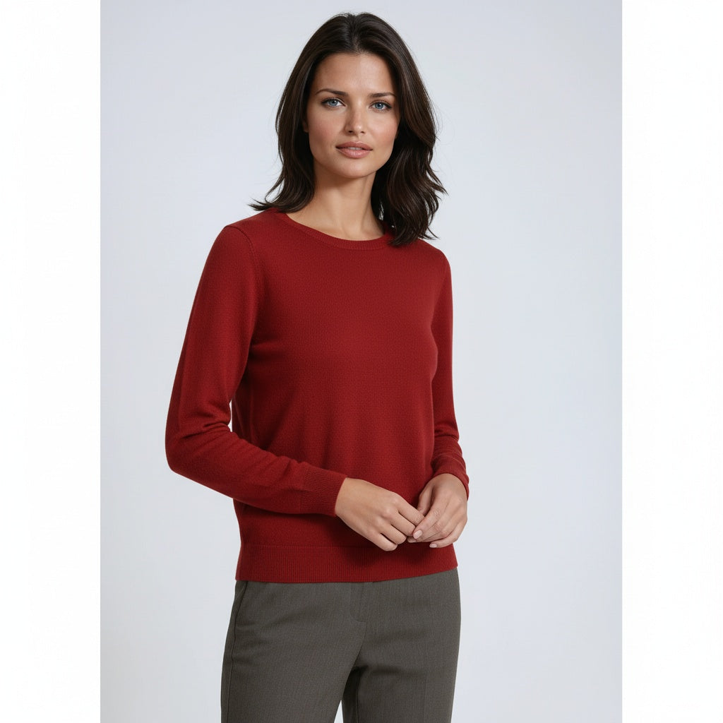 Sudadera Mujer Manga Larga Cuello Redondo