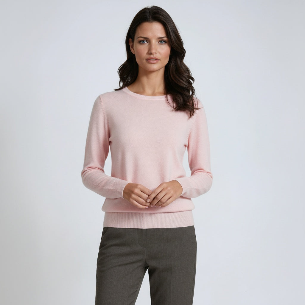 Sudadera Mujer Manga Larga Cuello Redondo