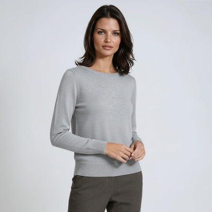 Sudadera Mujer Manga Larga Cuello Redondo