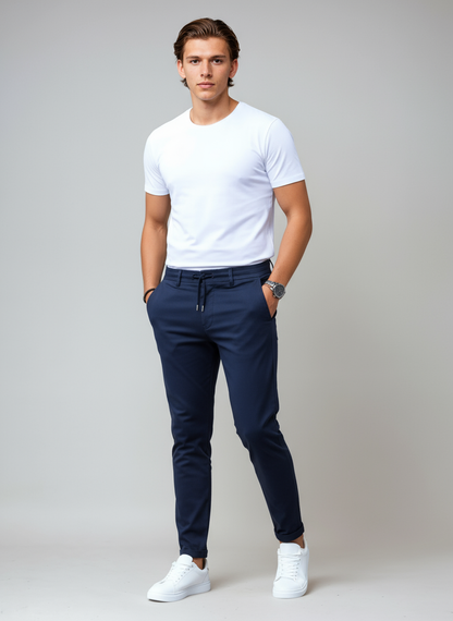 Pantalones Chinos Hombre Estilo Clásico