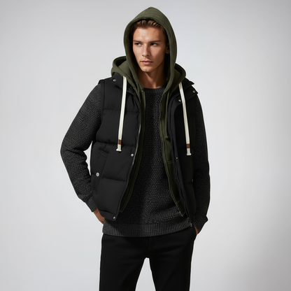 Chaleco Acolchado Puffer Hombre Impermeable