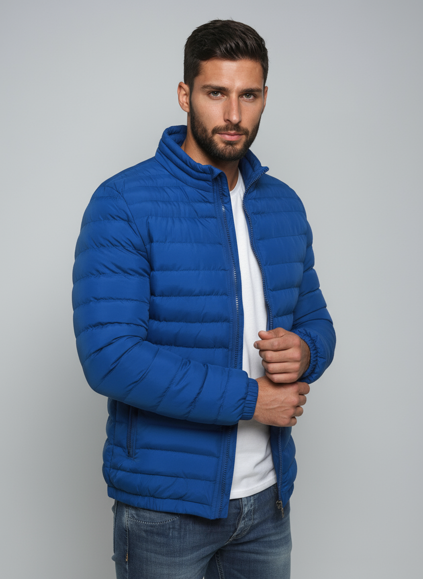 Chaqueta Acolchada Hombre Abultada Caliente