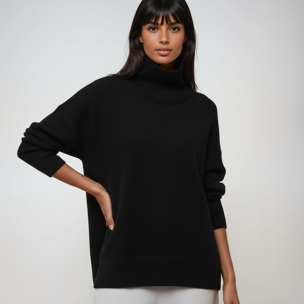 Sudadera Mujer Cuello Alto Grande Confortable