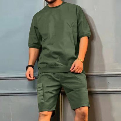 Camiseta Grande y Pantalones Cortos Deportivos