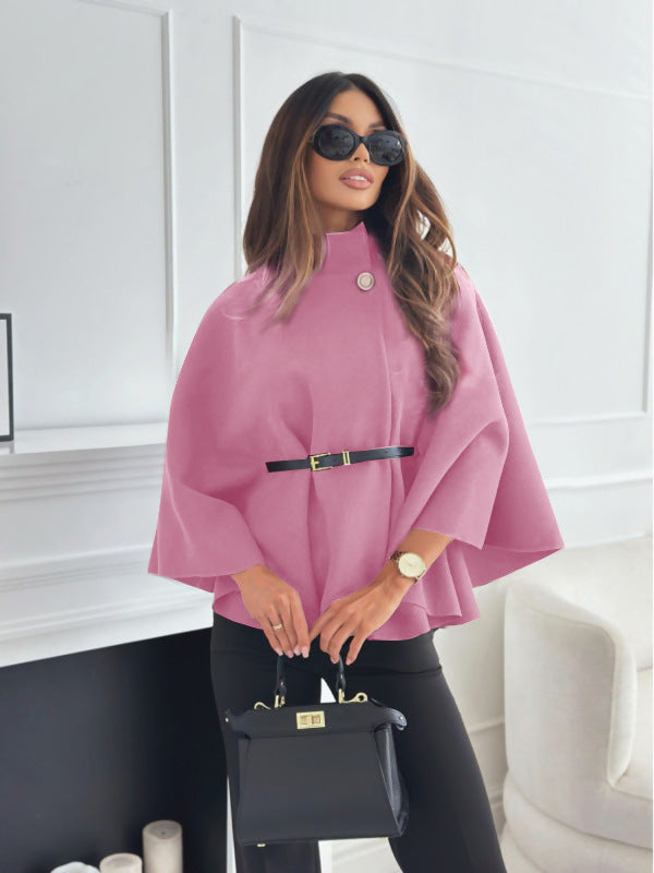 Sudadera mujer cuello alto ancha y cómoda Lirena