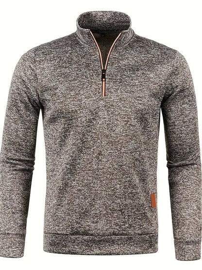 Sudadera Hombre Cremallera Minimalista