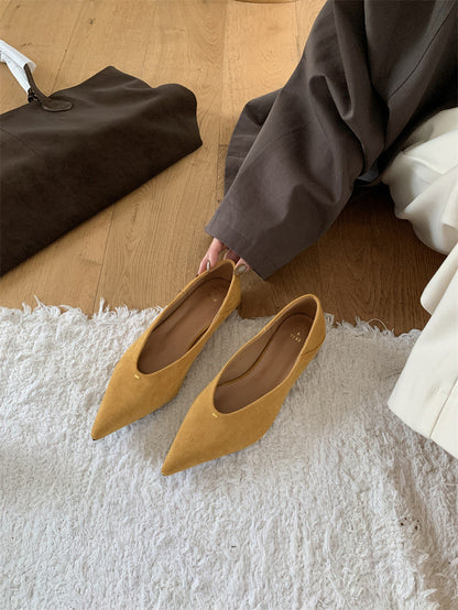 Zapatos Mujer Puntera Fina Elegantes