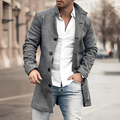 Chaquetón Hombre Largo Estilo Urbano
