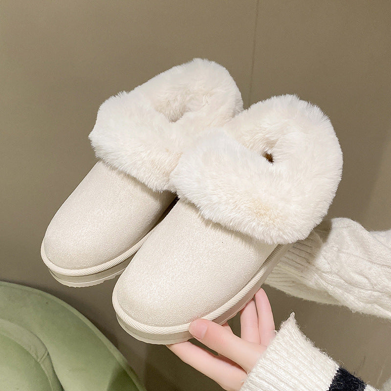 Zapatillas Mujer Interiores Acogedoras Peludas - Vestiria