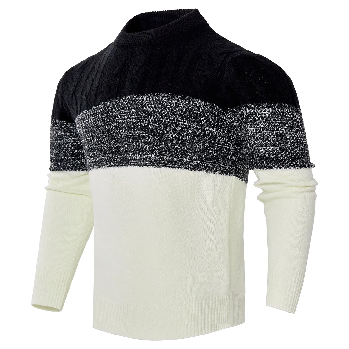 Sudadera Hombre Manga Larga Estampado Colorido