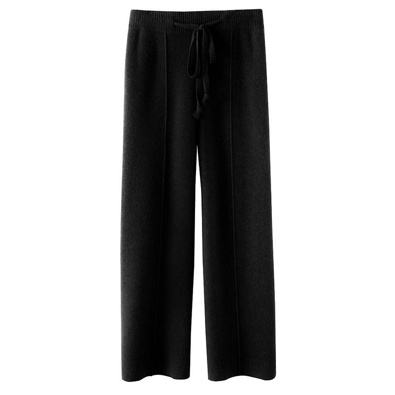 Pantalón Mujer Punto Suave Cálido