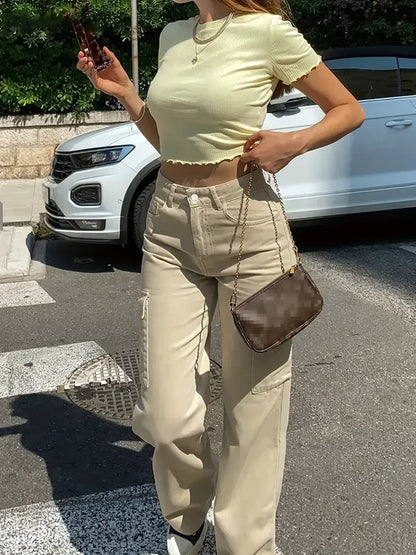 Pantalones Cargo Deportivos Elásticos