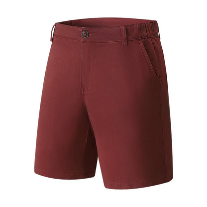 Pantalones cortos elásticos hombre informal