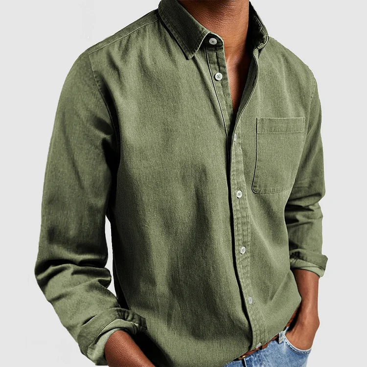 Camisa Casual Elegante Hombre