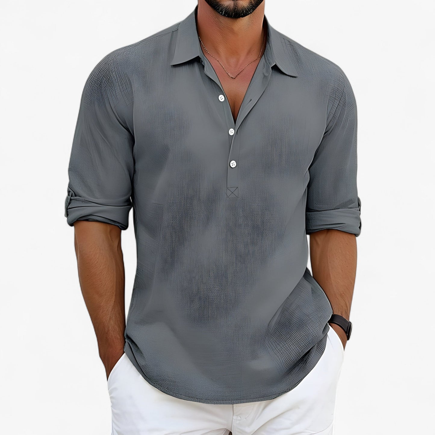 Camisa Polo Hombre Fresca Ligera Verano