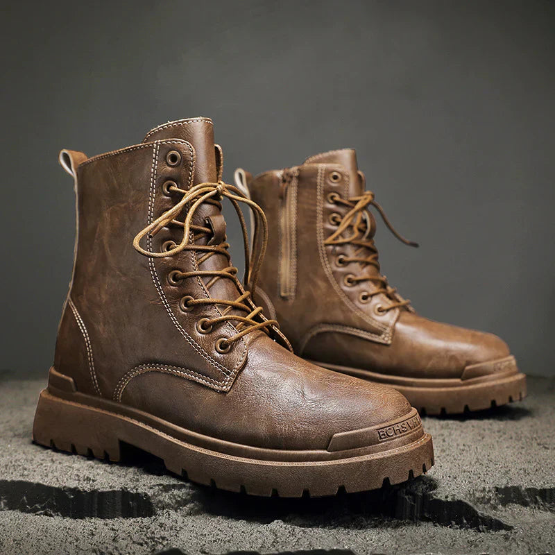 Botas Hombre Altas Cuero Clásicas