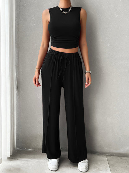 Conjunto Deportivo Camiseta y Pantalón Cómodo