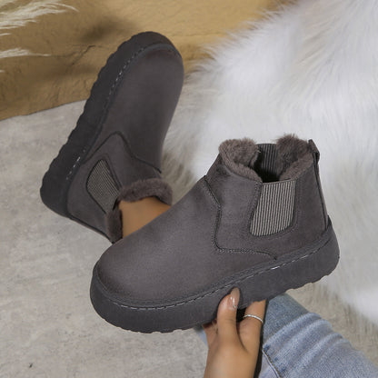 Botas Mujer Invierno Interior Peludo
