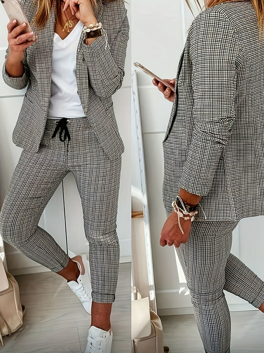 Traje de dos piezas femenino elegante ROZA - Vestiria