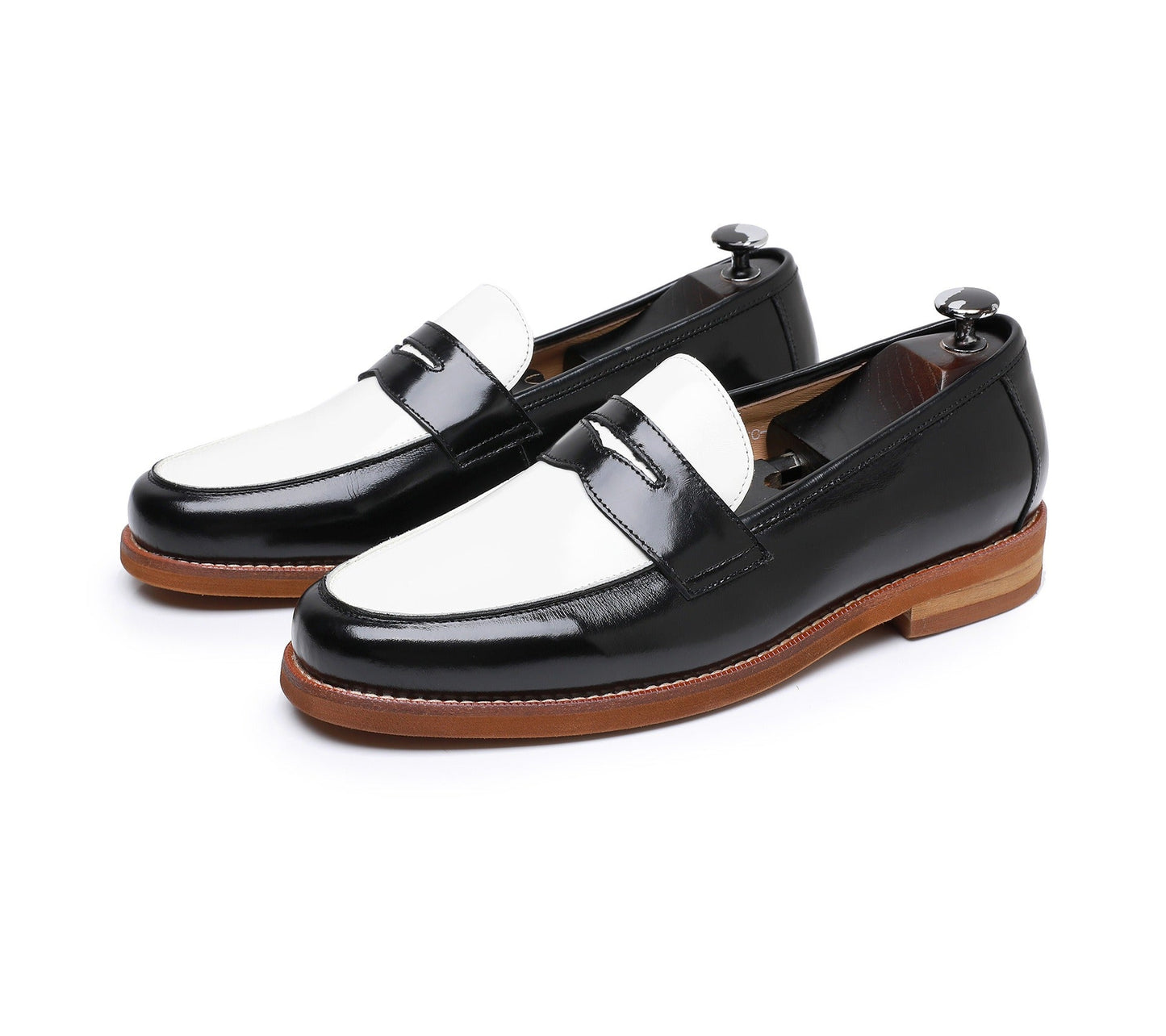 Zapatos hombre cuero auténtico estilo elegante
