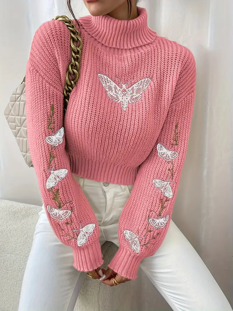 Jersey Cuello Vuelto Suave Cálido