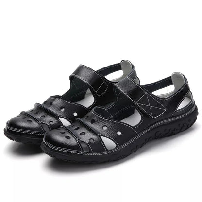 Sandalias de primavera cómodas con cierre práctico