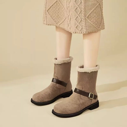 Botas Mujer Tobillo Cuero Elegantes Elvane